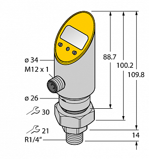 Turck PS001A-510 Датчики положения (расстояния)