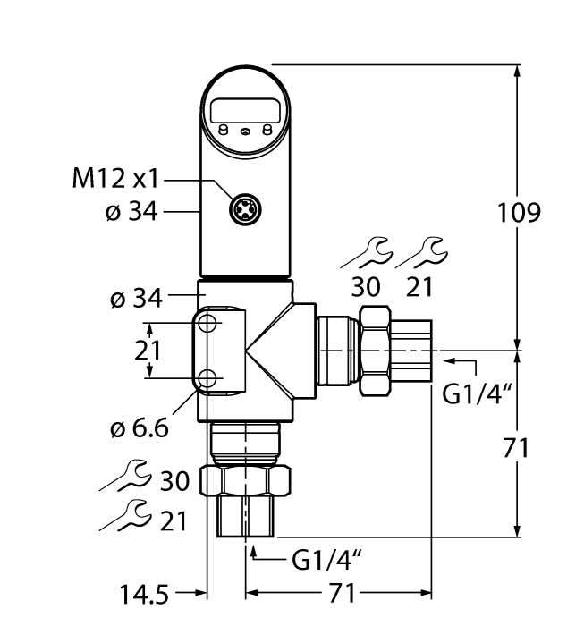 Turck PS001D-501L Датчики положения (расстояния)