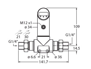 Turck PS001D-501T Датчики положения (расстояния)