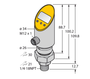 Turck PS001V-503 Датчики оптические