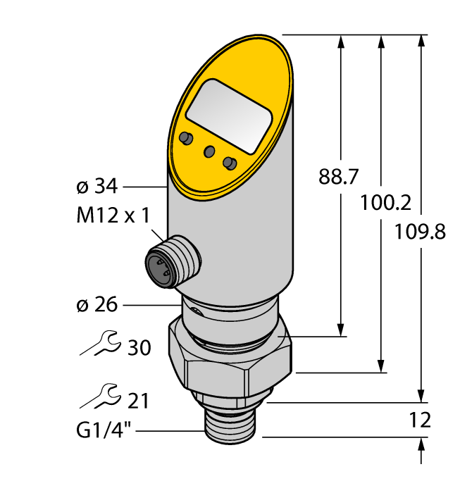 Turck PS001V-504 Датчики положения (расстояния)