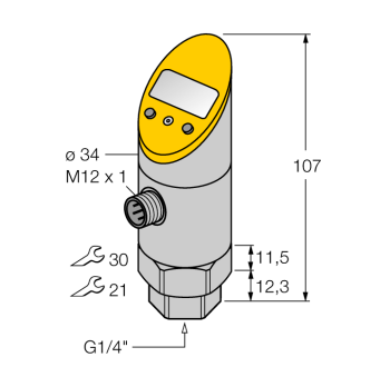 Turck PS025V-501 Датчики положения (расстояния)