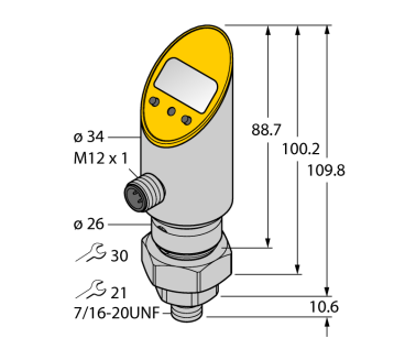 Turck PS025V-505 Датчики положения (расстояния)