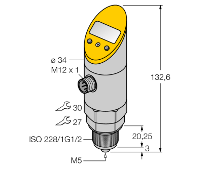 Turck PS025V-508 Датчики положения (расстояния)