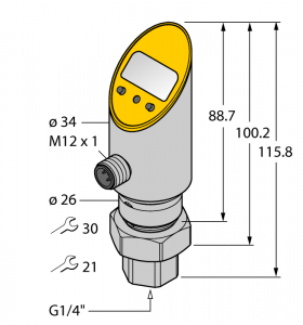 Turck PS100R-501 Датчики положения (расстояния)