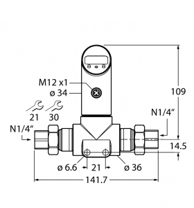 Turck PS250D-502T Датчики положения (расстояния)