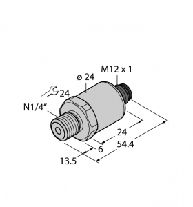 Turck PT0.2V-1003 Датчики магнитного поля (Холла)