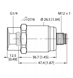 Turck PT0.25R-1001 Датчики магнитного поля (Холла)