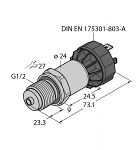 Turck PT1.6R-1008 Датчики магнитного поля (Холла)