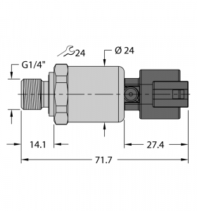 Датчик преобразователь давления TURCK PT10R-1104 Датчики оптические