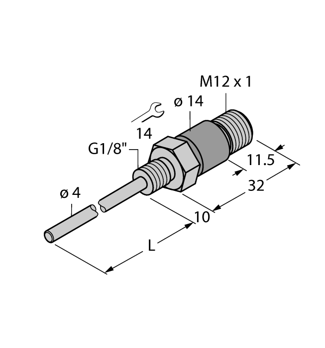 Turck TP-104A Датчики магнитного поля (Холла)