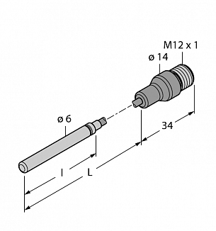 Turck TP-306A Датчики магнитного поля (Холла)