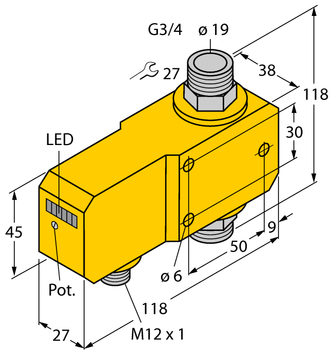 Turck FCI-D20A4P Датчики магнитного поля (Холла)