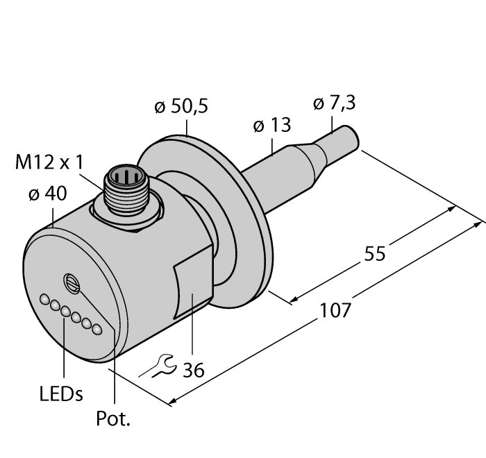 Turck FCS-50A4 Датчики оптические