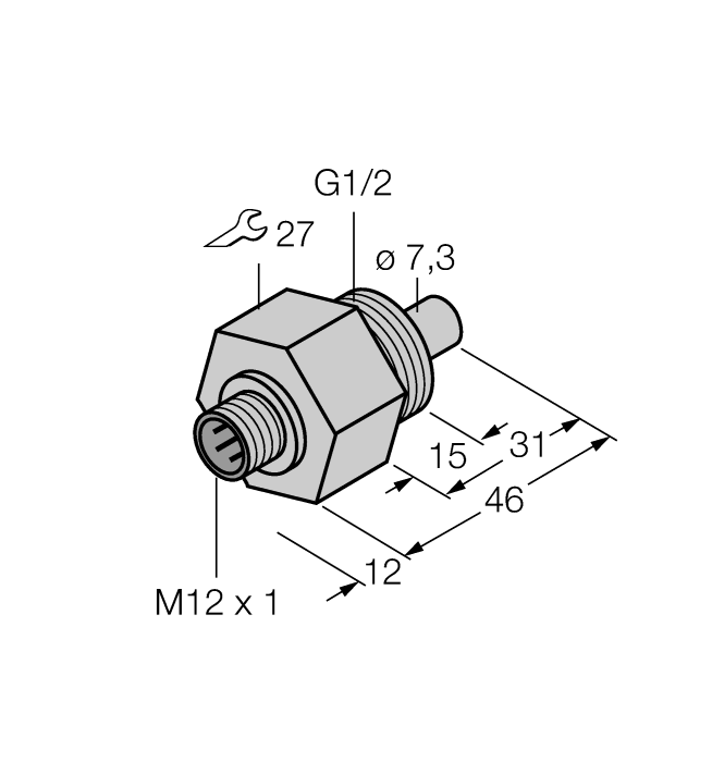 Turck FCS-G1/2A4 Датчики оптические