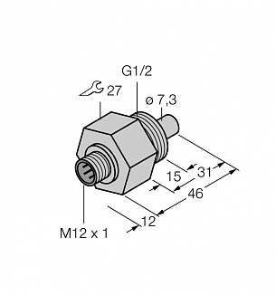 Turck FCS-G1/2HC4 Датчики оптические