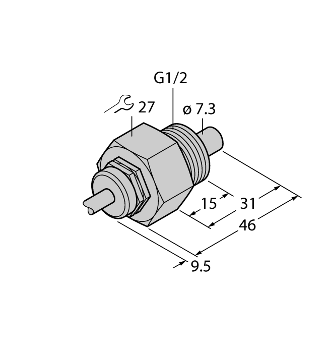 Turck FCS-G1/2HC22 Датчики оптические