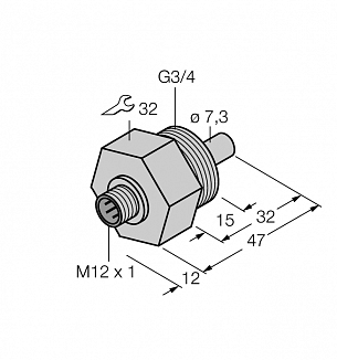 Turck FCS-G3/4A4 Датчики оптические