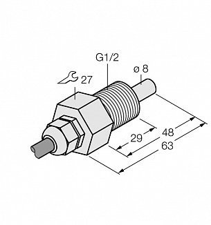 Turck FCS-GL1/2T Датчики оптические