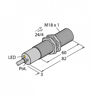 Turck FCS-M18 Датчики оптические