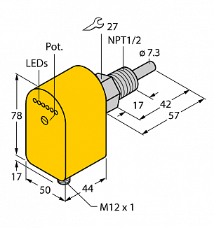 Turck FCS-N1/2A4P Датчики оптические