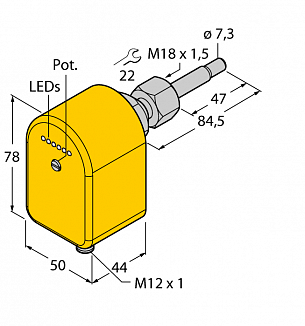 Turck FCST-A4P Датчики оптические