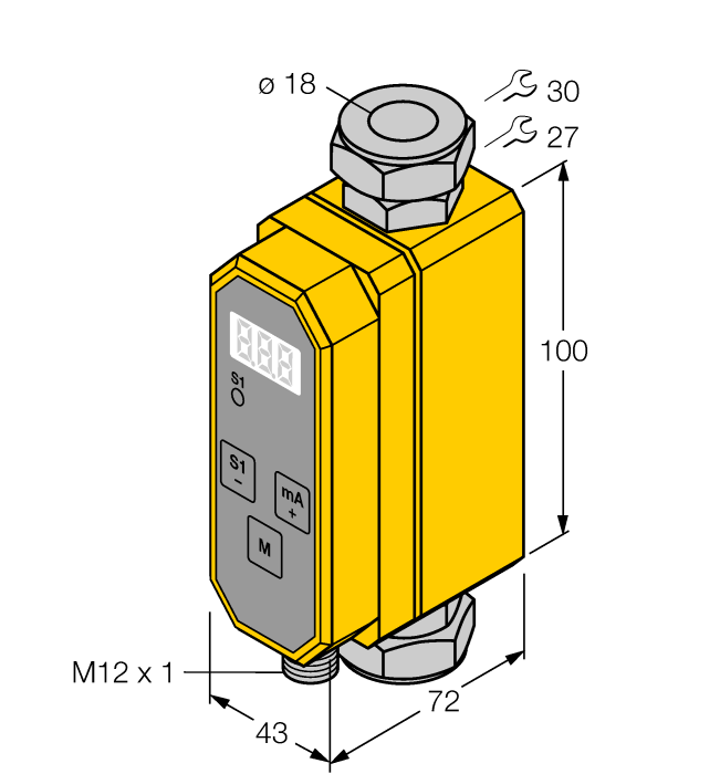 Turck FTCI-18D15A4P Датчики магнитного поля (Холла)