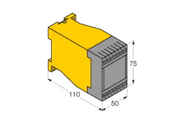 Расходомер-датчик расхода потока TURCK MS96-12R/24VDC Датчики магнитного поля (Холла)