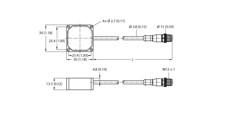 Turck Banner QM30VT2 Датчики магнитного поля (Холла)