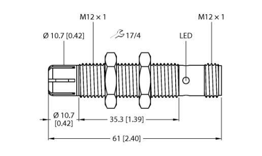 Turck CMTH1-M12 Датчики магнитного поля (Холла)