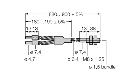 Turck Banner BT13SM8 Кабели оптические