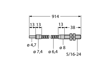 Оптоволокно стеклянное одинарное TURCK Banner IT23S Датчики положения (расстояния)