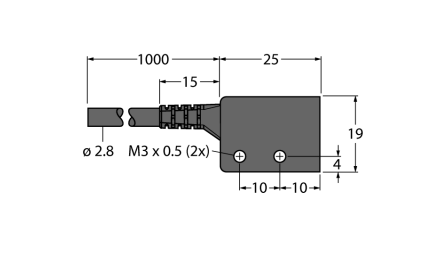 Turck Banner PIR1X323T-VL Датчики положения (расстояния)