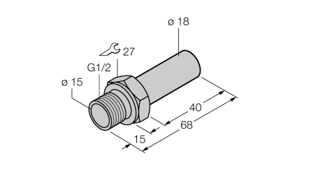 Turck FTCI-G1/2A4 Датчики магнитного поля (Холла)