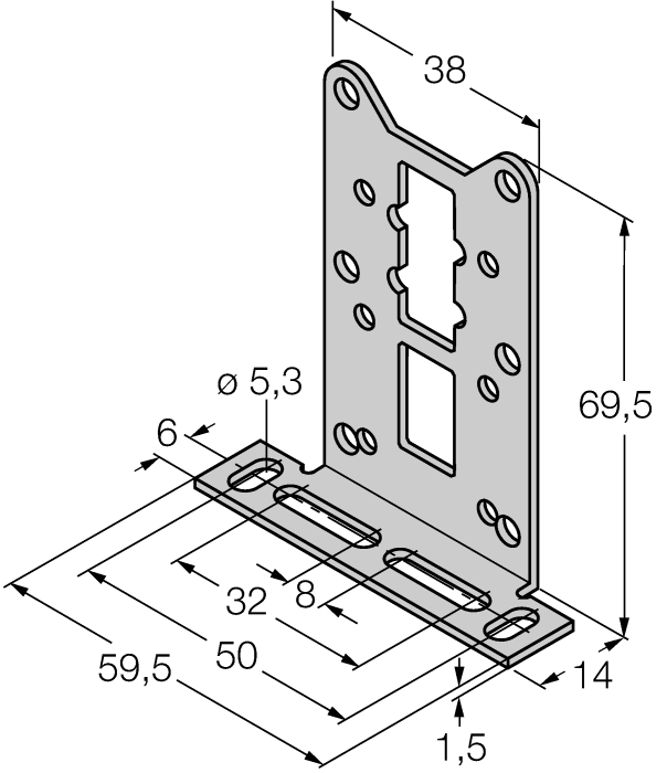 Turck MW-Q14/Q20 Арматура для ЛЭП