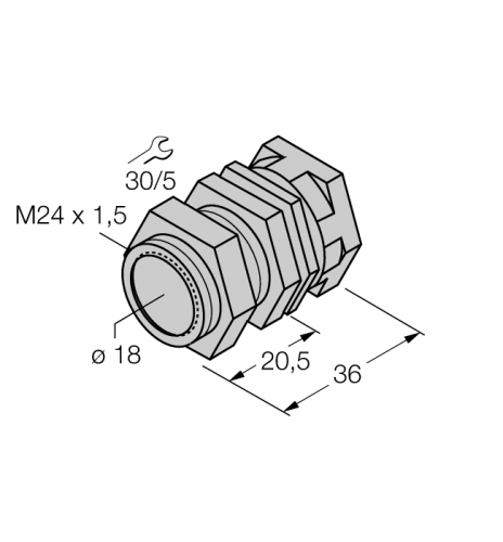 Turck QM-18 Датчики магнитного поля (Холла)