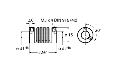 Turck RCS-15 Датчики положения (расстояния)