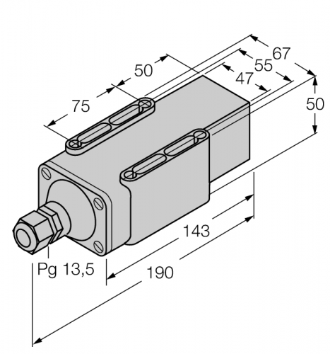 Корпус защитный TURCK SG40/2 Устройства защиты