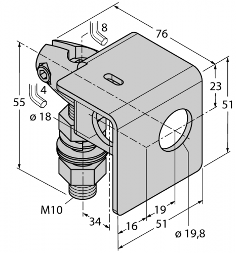 Turck SMB18AFAM10 Датчики магнитного поля (Холла)