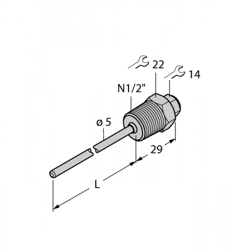 Turck THW-3N Датчики магнитного поля (Холла)