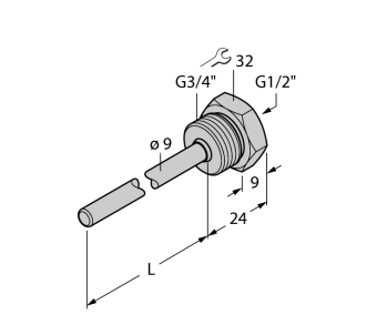 Turck THW-6G Датчики магнитного поля (Холла)