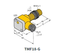 Разъем TURCK TMF-18G Датчики магнитного поля (Холла)