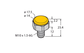 Метка ВЧ TURCK TW-BS10X1.5 ВЧ детекторы