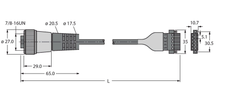 Turck CBC5 5711 Кабели