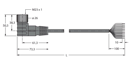 Turck CKWM 19 Кабели