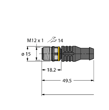 Turck CSSCM 12 Защита кабеля