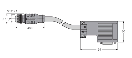 Turck D9T 451 Кабели