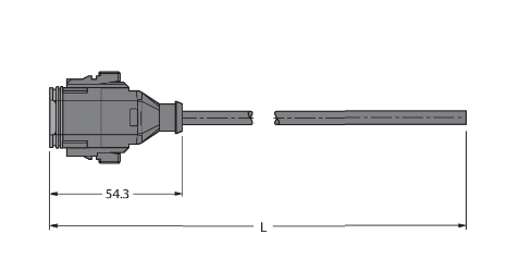 Кабель соединительный TURCK DT06-8S Защита кабеля