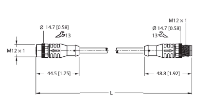 Turck EKRB-A4.300 Защита кабеля