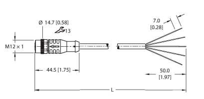 Turck EKRB-A5.500 Кабели